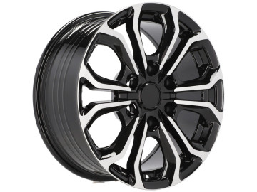 Jantes Look Toyota 17x7.5 6X139.7 ET 25 110.1 (Preto Polido)