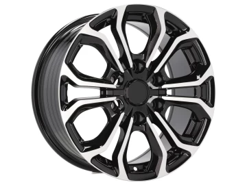 Jantes Look Toyota 17x7.5 6X139.7 ET 25 110.1 (Preto Polido)