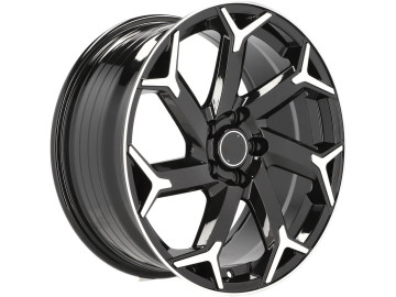 Jantes Look Toyota 18x8 5X114.3 ET 40 60.1 (Preto Polido)