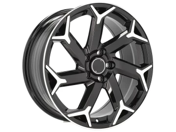 Jantes Look Toyota 18x8 5X114.3 ET 40 60.1 (Preto Polido)