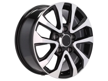 Jantes Look Toyota 18x8.5 5X150 ET 40 110.1 (Preto Polido)