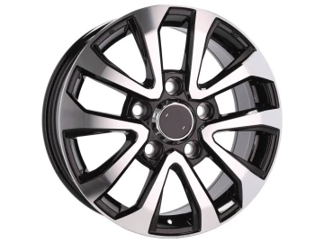 Jantes Look Toyota 18x8.5 5X150 ET 40 110.1 (Preto Polido)