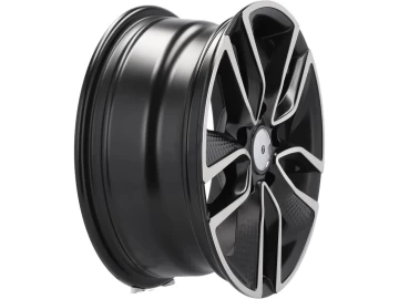 Jantes Look Toyota Auris 16x6.5 5X100 ET 40 57.1 (Preto Polido Metade Matte)