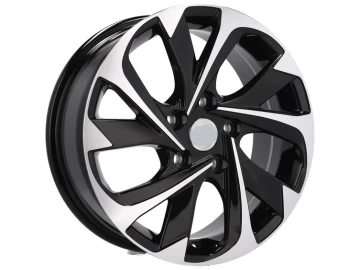 Jantes Look Toyota Auris 16x6.5 5X114.3 ET 45 60.1 (Preto Polido)