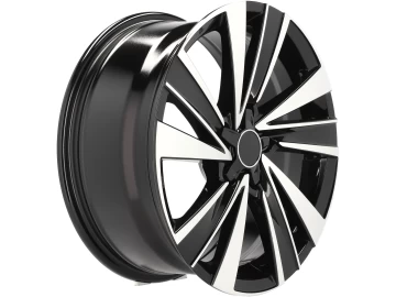 Jantes Look Toyota Auris 17x7.5 5X114.3 ET 40 60.1 (Preto Polido)