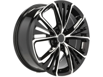 Jantes Look Toyota Auris 18x8 5X114.3 ET 40 60.1 (Preto Polido)