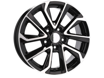 Jantes Look Toyota Avensis 16x7 5X114.3 ET 40 60.1 (Preto Polido)