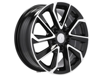 Jantes Look Toyota Avensis 16x7 5X114.3 ET 40 60.1 (Preto Polido)