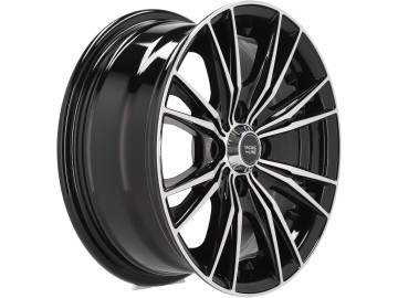 Jantes Look Toyota Aygo 14x6 4X100 ET 38 60.1 (Preto Polido)