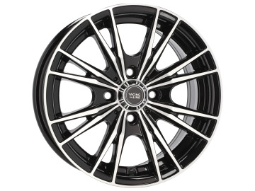 Jantes Look Toyota Aygo 14x6 4X100 ET 38 60.1 (Preto Polido)