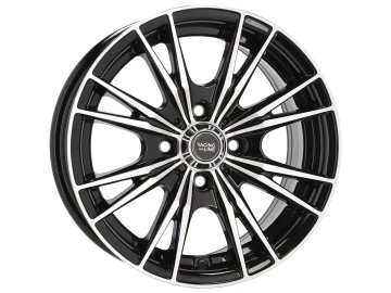 Jantes Look Toyota Aygo 14x6 4X100 ET 38 60.1 (Preto Polido)