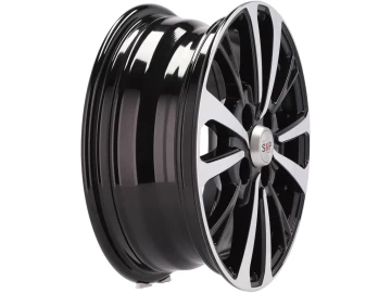 Jantes Look Toyota  Aygo Yaris 15x6 4X100 ET 40 54.1 (Preto Polido)