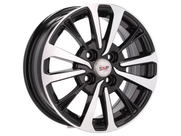 Jantes Look Toyota  Aygo Yaris 15x6 4X100 ET 40 54.1 (Preto Polido)