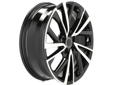 Jantes Look Toyota C-HR 19x7 5X114.3 ET 35 60.1 (Preto Polido)