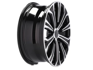 Jantes Look Toyota Corolla Altis 15x6 5X100 ET 45 54.1 (Preto Polido)