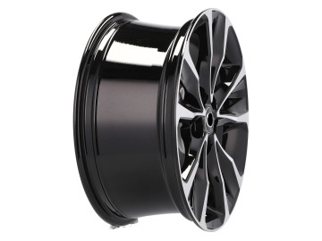 Jantes Look Toyota Corolla XRS 17x7 5X100 ET 40 54.1 (Preto Polido)