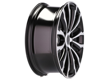 Jantes Look Toyota Hilux 18x7.5 6X139.7 ET 25 106.1 (Preto Polido)