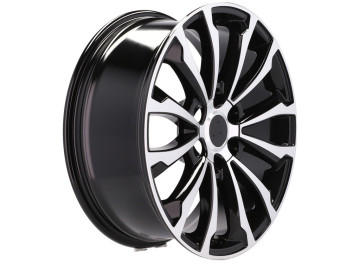 Jantes Look Toyota Hilux 18x7.5 6X139.7 ET 25 106.1 (Preto Polido)