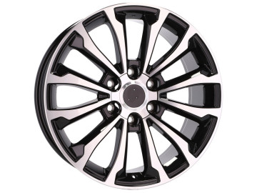 Jantes Look Toyota Hilux 18x7.5 6X139.7 ET 25 106.1 (Preto Polido)