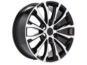 Jantes Look Toyota Hilux 18x7.5 6X139.7 ET 25 106.1 (Preto Polido)