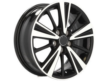 Jantes Look Toyota Verso 15x6 5X100 ET 40 54.1 (Preto Polido)