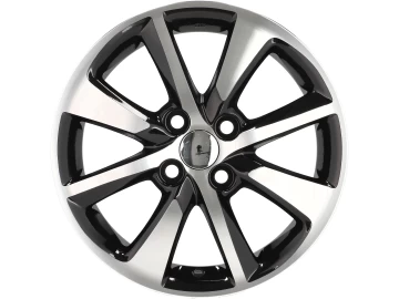 Jantes Look Toyota Yaris 15x5.5 4X100 ET 45 54.1 (Preto Polido)