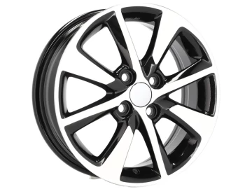 Jantes Look Toyota Yaris 15x5.5 4X100 ET 45 54.1 (Preto Polido)