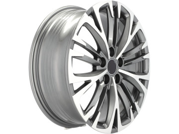 Jantes Look Toyota Yaris Cross 17x7 5X114.3 ET 50 60.1 (Cinza Polido)