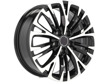 Jantes Look Toyota Yaris Cross 17x7 5X114.3 ET 50 60.1 (Preto Polido)