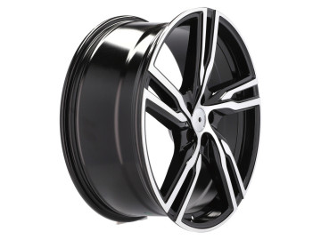 Jantes Look Volvo R Design 18x8 5X108 ET 50 63.4 (Preto Polido)