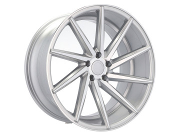 Jantes Look Vossen CVT 20x10 5X120 ET 38 72.5 (Prata Polida)