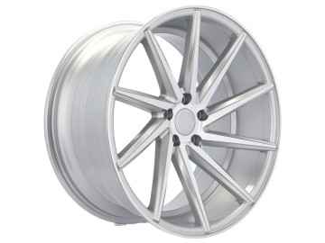 Jantes Look Vossen CVT 20x10 5X120 ET 38 72.5 (Prata Polida)