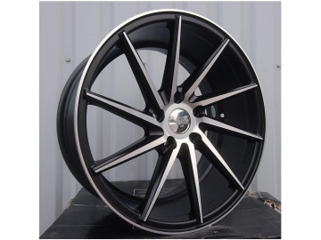 Jantes Look Vossen CVT 20x9 5X120 ET 38 74.1 (Preto Polido)