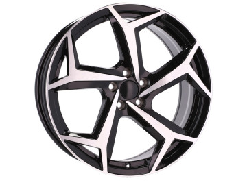 Jantes Look Volkswagen Polo 16x6.5 5X100 ET 40 57.1 (Preto Polido)