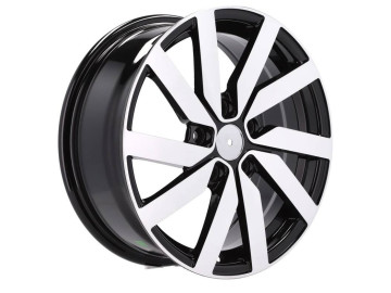 Jantes Look Volkswagen Marseille Golf GTE 16x6.5 5X112 ET 46 57.1 (Preto Polido)