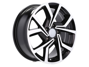 Jantes Look Volkswagen Golf Gti Clubsport 16x7 5X112 ET 42 57.1 (Preto Polido) 