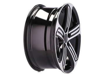 Jantes Look Volkswagen Cadiz 16x7 5X112 ET 45 57.1 (Preto Polido) 