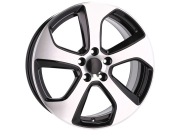 Jantes Look Golf Mk7 Gti Austin 16x7 5X112 ET 45 57.1 (Preto Polido)