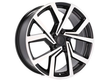 Jantes Look Volkswagen Golf Gti Clubsport 17x7.5 5X100 ET 42 57.1 (Preto Polido)