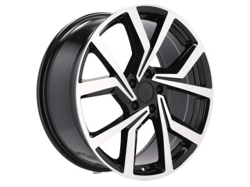 Jantes Look Volkswagen Golf Gti Clubsport 17x7.5 5X100 ET 42 57.1 (Preto Polido)