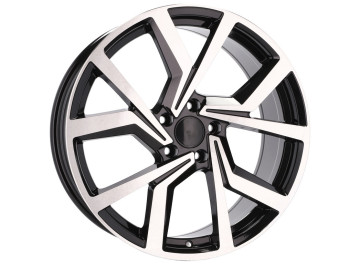 Jantes Look Volkswagen Golf Gti Clubsport 17x7.5 5X100 ET 42 57.1 (Preto Polido)