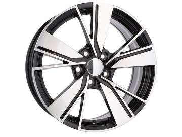 Jantes Look Volkswagen Golf VIII 8 GTE  17x7.5 5X112 ET 45 57.1 (Preto Polido)