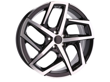 Jantes Look Volkswagen 17x7.5 5X112 ET 45 57.1 (Preto Polido)