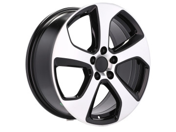 Jantes Look Volkswagen Golf Mk7 Gti Austin 18x7.5 5X112 ET 49 57.1 (Preto Polido)