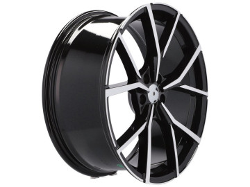 Jantes Look Volkswagen Golf R 18x8 5X112 ET 41 57.1 (Preto Polido) 