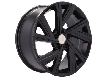 Jantes Look Volkswagen Bergamo 18x8 5X112 ET 45 57.1 (Preto Metade Matte)