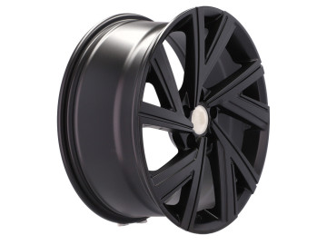 Jantes Look Volkswagen Bergamo 18x8 5X112 ET 45 57.1 (Preto Metade Matte)