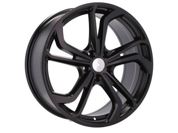 Jantes Look Volkswagen Golf GTi TCR 19x8 5X112 ET 45 57.1 (Preto Metade Matte)