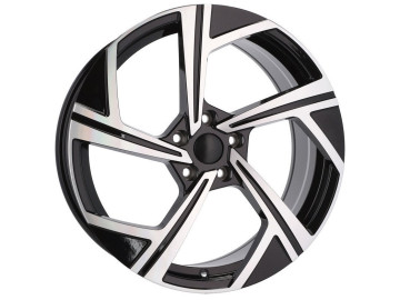 Jantes Look Volkswagen Passat 19x8 5X112 ET 45 57.1 (Preto + Polido) 