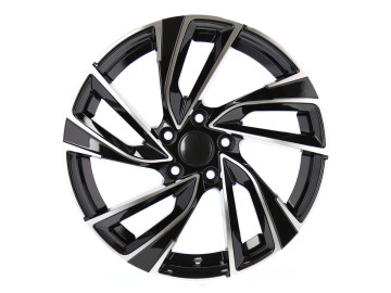 Jantes Look Volkswagen Golf 7 Gti 20x8.5 5X112 ET 41 57.1 (Preto Polido) 